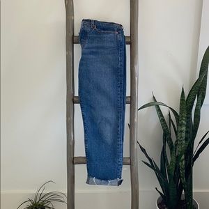 Levi's Wedgie Straight Leg Jean -  Size 27